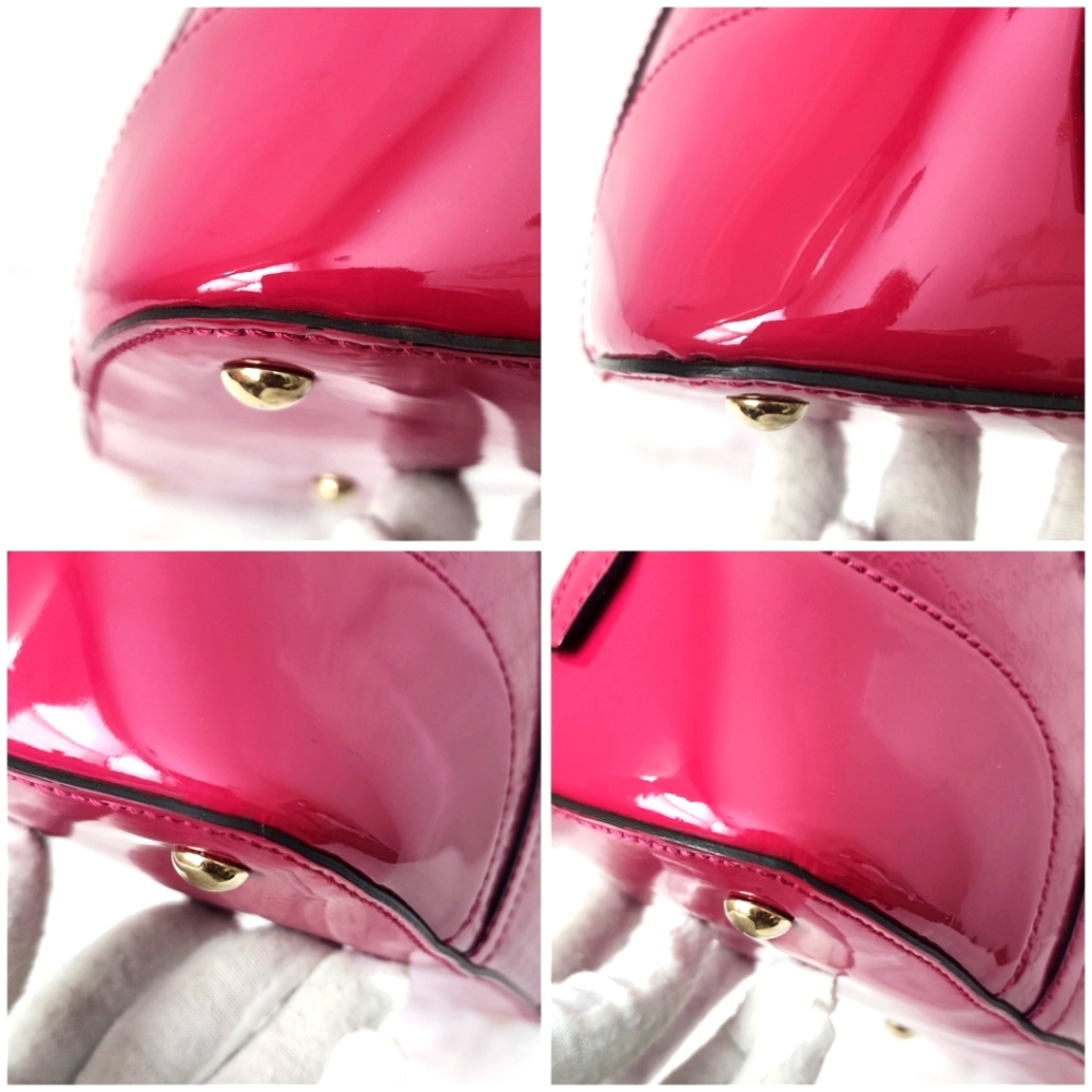 Auth Gucci Micro GG Pink 2Way Leather Bag - Picture 10 of 11